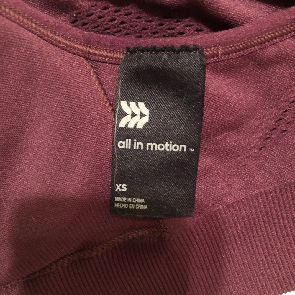 All in Motion Target Laser Cut Seamless Sports Bra - Picture 5 of 6